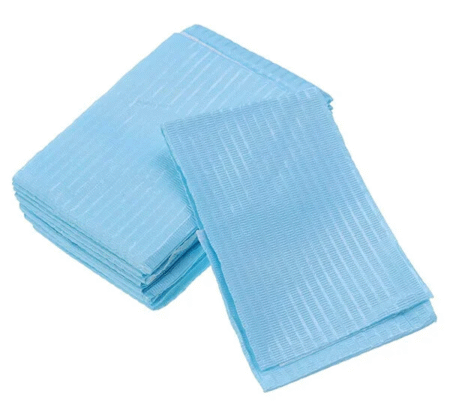 WELLDEN Bibs Patient Blue 500pk