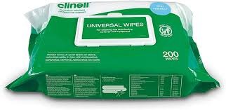 Clinell Universal Cleaning Wipes 200pk